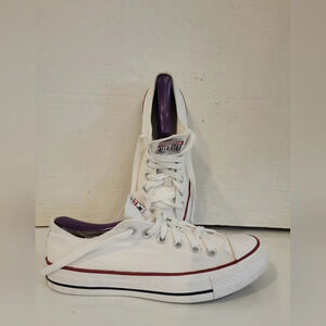 CONVERSE ALL STAR WHITE SNEAKERS (sz woman's 8)‎
